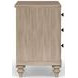 Wilmington Sand 3 Drawer Nightstand