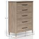 Wilmington Sand Drawer Chest