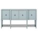 Wilmington Sand Pillar Trestle Extendable Dining Room Set