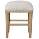 Wilmington Sand Frosted Glass Console Table with 3 Stools