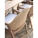 Isle of Palms Beige Upholstered Outdoor Arm Chair
