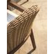 Isle of Palms Ivory Upholstered Outdoor Arm Chair