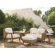 Isle of Palms Ivory Upholstered Outdoor Lounge Chair