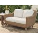 Isle of Palms Ivory 58" Outdoor Loveseat