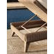Isle of Palms White 82" Outdoor Chaise Lounge
