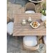 Isle of Palms Mocha Teak Rectangular Outdoor Dining Table