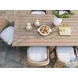 Isle of Palms Mocha Teak Rectangular Outdoor Dining Table