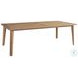Isle of Palms Mocha Teak Rectangular Outdoor Dining Table