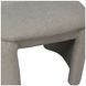 Mia Warm Gray Upholstered Side Chair