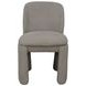 Mia Warm Gray Upholstered Side Chair