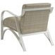 Sand Dune Cream Outdoor Rectangular Stone Top Dining Room Set