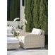 Sand Dune Cream Upholstered Outdoor Lounge Chair