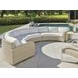 Sand Dune White Outdoor 3 Piece Modular Sectional