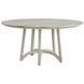Sand Dune Cream Outdoor Round Stone Top Dining Room Set