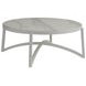 Sand Dune Cream Outdoor Round Stone Top Cocktail Table