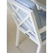 Island Classic Blue Upholstered Outdoor Arm Chair