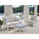 Island Classic Brown Outdoor 36" Loveseat