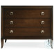 Tribeca American Walnut 3 Drawer Bachelor Chest