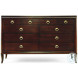 Tribeca American Walnut 8 Drawer Dresser