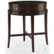 Tribeca American Walnut Round Lamp Table