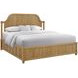 Magnolia Cashew Queen Planked Panel Bed