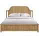 Magnolia Cashew Queen Planked Panel Bed