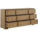Magnolia Cashew Planked Panel Bedroom Set