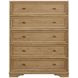 Magnolia Cashew Planked Panel Bedroom Set