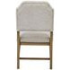 Magnolia Gray and Almond Upholstered Side Chair Set of 2