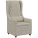 Magnolia Gray Upholstered Host Chair with Pillow Set of 2