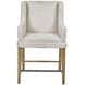 Magnolia Gray and Cashew Upholstered Counter Height Stool Set of 2