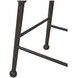 Magnolia Cashew and Gray Counter Height Saddle Stool Set of 2