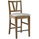 Magnolia Almond Counter Height Slat Back Chair Set of 2