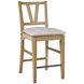 Magnolia Cashew Counter Height Slat Back Chair Set of 2