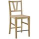 Magnolia Cashew Counter Height Slat Back Chair Set of 2