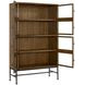 Magnolia Almond 4 Glass Door Bookcase