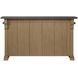 Magnolia Cashew and Gray 2 Door Bar Cabinet