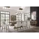 Magnolia Almond Extendable Rectangular Counter Height Dining Room Set