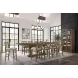 Magnolia Almond Extendable Rectangular Counter Height Dining Room Set