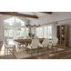 Magnolia Almond 2 Glass Door Tall Display Cabinet