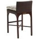 Abaco Beige Upholstered Outdoor Bar Stool