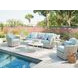 Seabrook Blue Outdoor Conversation Set
