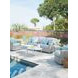 Seabrook Blue Outdoor Conversation Set