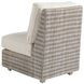 Seabrook White 4 Piece Modular Outdoor Sectional