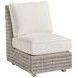 Seabrook White 4 Piece Modular Outdoor Sectional