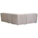 Seabrook White 4 Piece Modular Outdoor Sectional