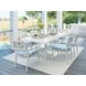 Seabrook Blue Upholstered Outdoor Side Chair