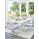 Seabrook Blue Upholstered Outdoor Side Chair