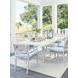 Seabrook Blue Upholstered Outdoor Side Chair
