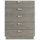 Monolith Brown Tall 5 Drawer Chest